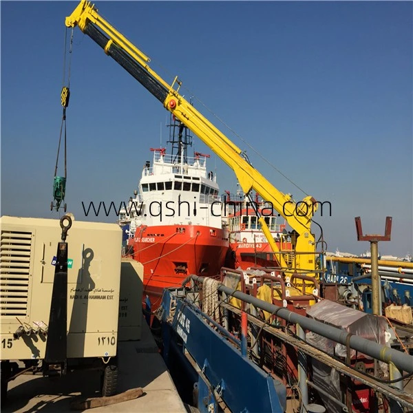 Marine Port Deck Crane Marine Pedestal Crane for Vessel