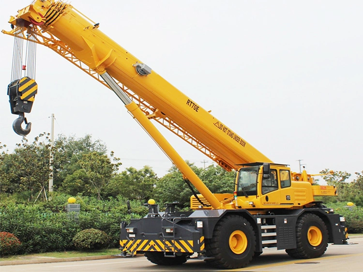 China High Quality Rt55u 55 Ton Port Tyre Crane