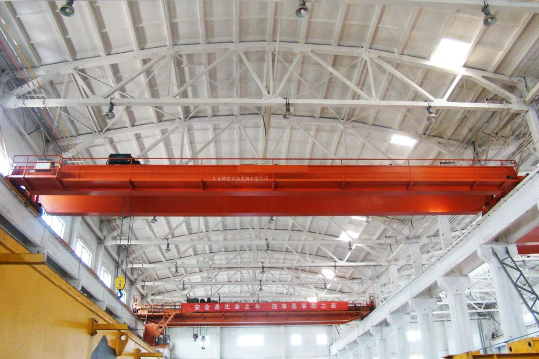 Qd Type 5~350 T Double Girder Electric Overhead Crane Heavy Duty